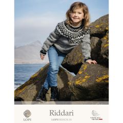 Islantilainen villapaitaohje, Lasten Riddari.